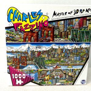 Charles Fazzino 1000 Piece Puzzle East River